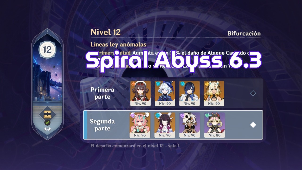 Hu Tao Double Hydro & Varesa Lunar Charged | Genshin Impact Luna IV | Spiral Abyss 6.3 |