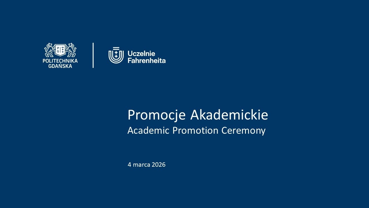 Uroczyste posiedzenie Senatu PG z okazji promocji akademickich 2026