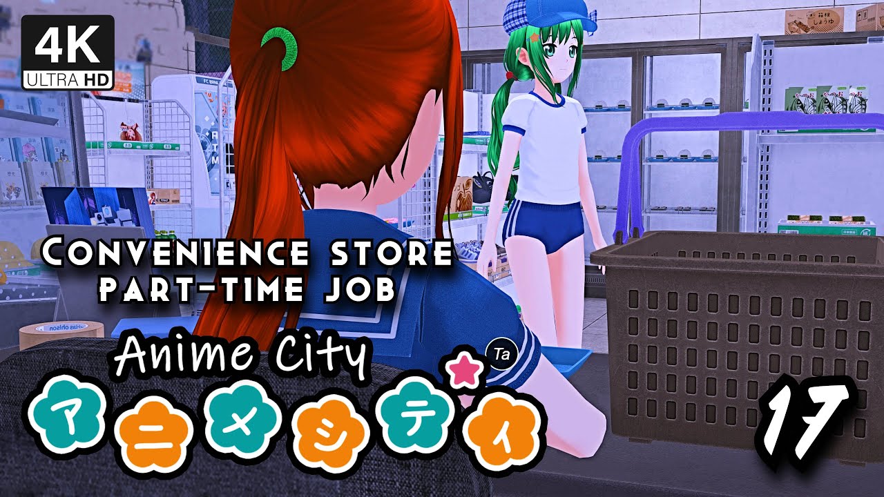 Anime City +Reshade #17 New Update Supermarket Simulator Reshade NoCommentary