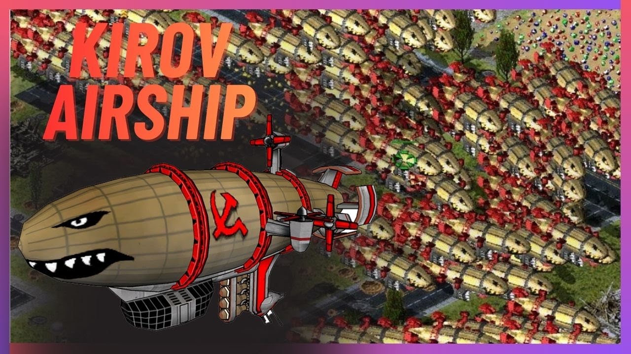 Red Alert 2 | 1-7 Soviet Kirov Airship Brutal AI