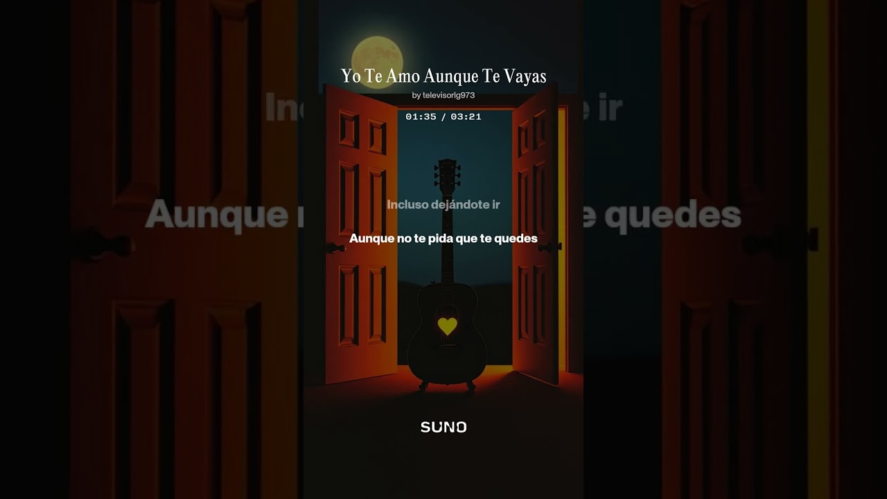 Yo Te Amo Aunque Te Vayas 