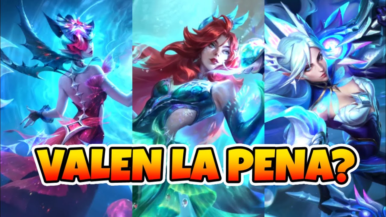 SKINS CRYPTIC DEPTH  WILD RIFT 🌊 MERECEN LA PENA? LEAGUE OF LEGENDS!