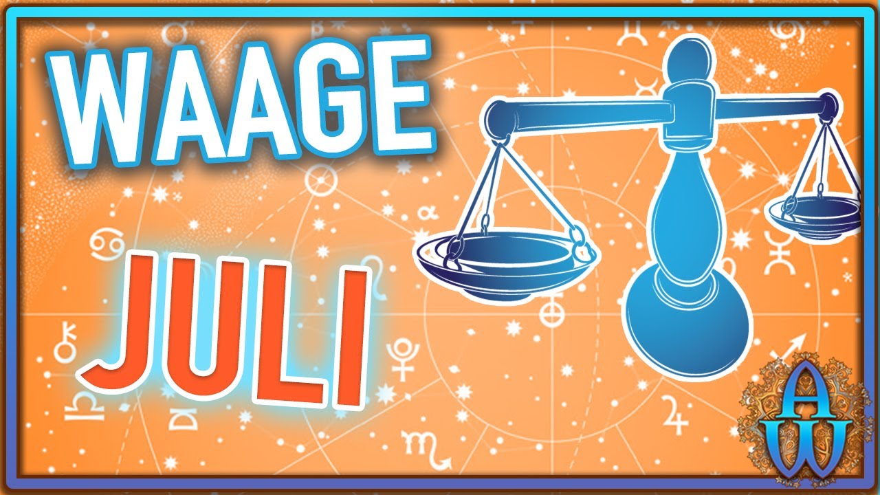 WAAGE Juli ‼️ Super wichtig für dein GLÜCK ‼️| Orakel | Tarot | 2024
