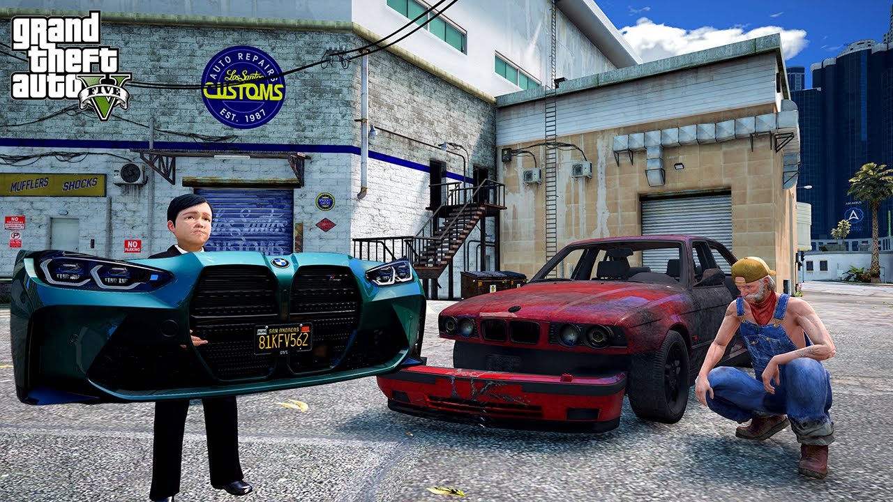 SÜLEYMAN HURDALIKTAN ÇAKAL KASA BMW ALIP MODİFİYE ETTİRİYOR GTA 5