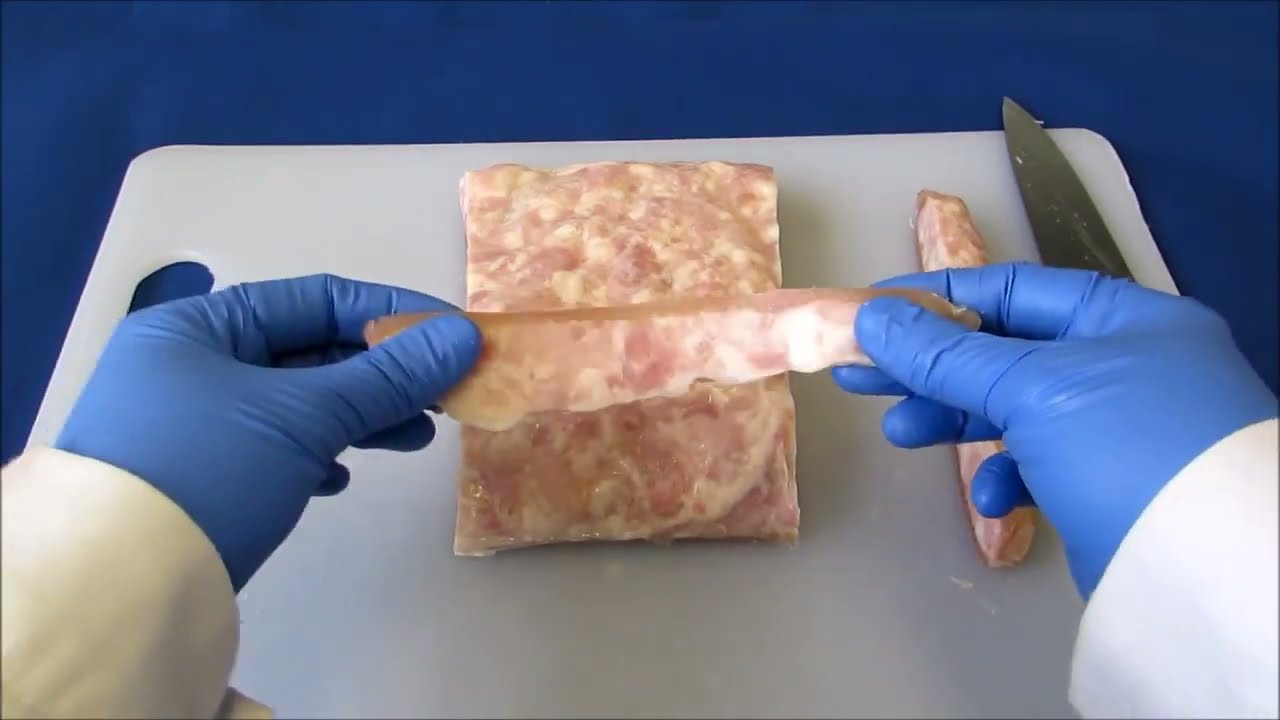 Restructured Bacon with Probind GT 5 0 Transglutaminase