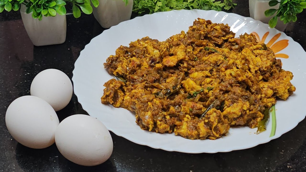 🥚செம்ம டேஸ்ட் காரசார சூப்பர் ஈஸி மசாலா முட்டை பொடிமாஸ்😋 | Tasty Egg Podimas 👌 ! Egg bhurgi recipe