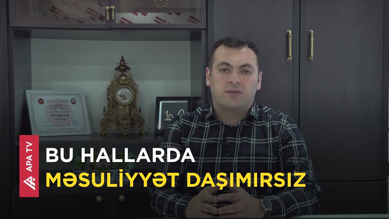 Qəza törədən sürücü hər zaman günahkardırmı? – Hüquq vaxtı