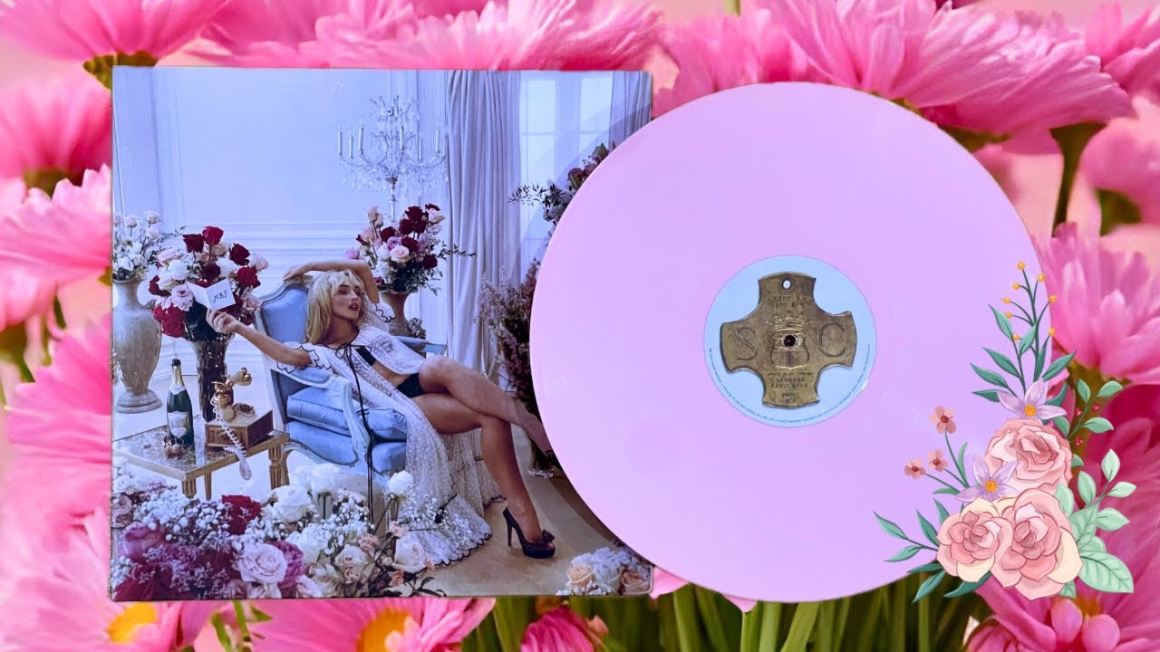 Sabrina Carpenter - Man&rsquo;s Best Friend Alternative cover Opaque Baby Pink vinyl EP.565