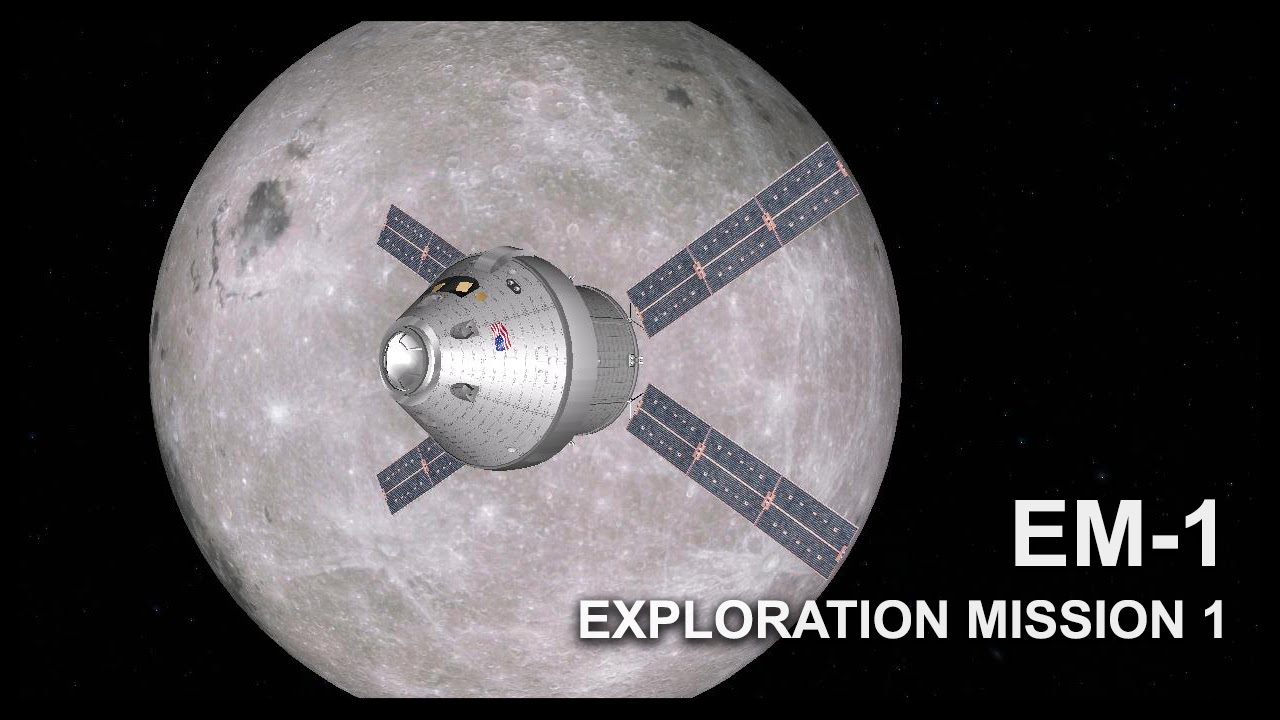 Exploration Mission 1 or EM-1  - Orbiter Space Flight Simulator 2010