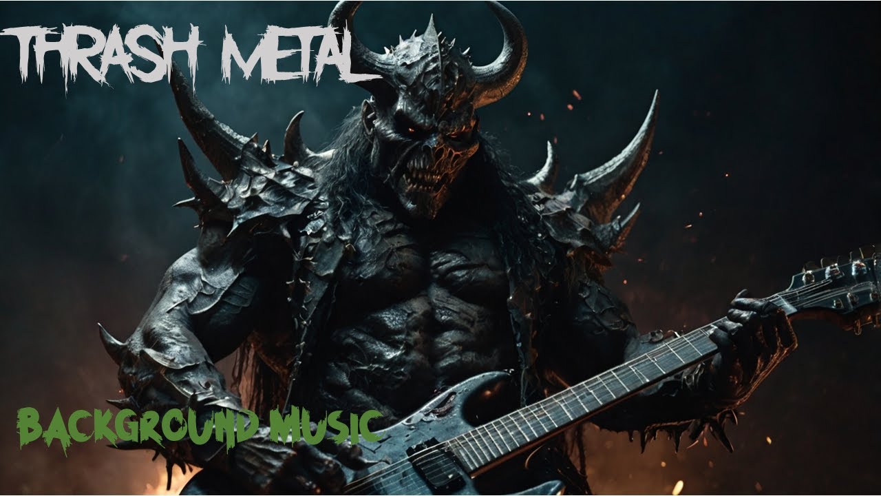 Hellfire Apocalypse Thrash Metal | Speed-Driven Chaos and Crushing Riffs | Background Music
