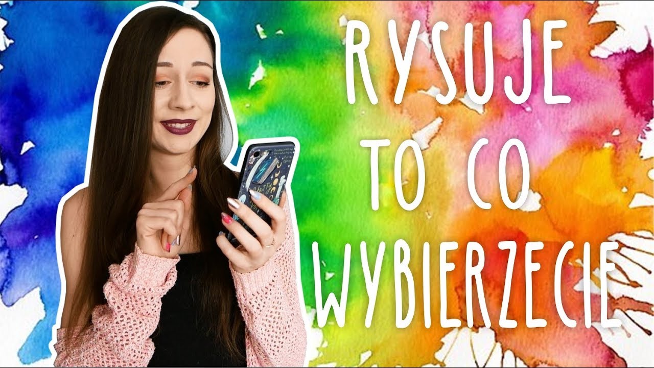 WY DECYDUJECIE CO RYSUJĘ! Tworzę rysunek według Waszych wyborów z Instagrama