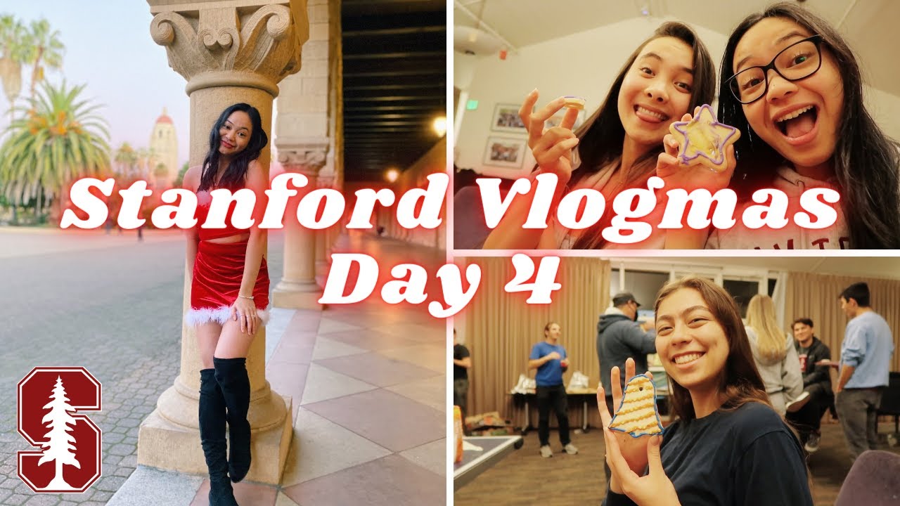 STANFORD Dorm Activities + Trying To Get My Life Together: Vlogmas Day 4