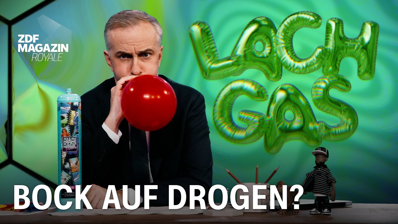 Die Gefahren von Lachgas: Omas Sprühsahne gone wild | ZDF Magazin Royale