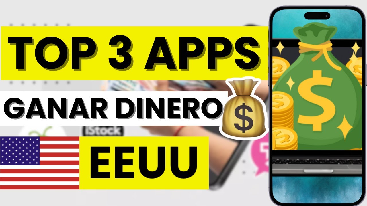 🤑 Las 3 mejores aplicaciones para ganar dinero en Estados Unidos