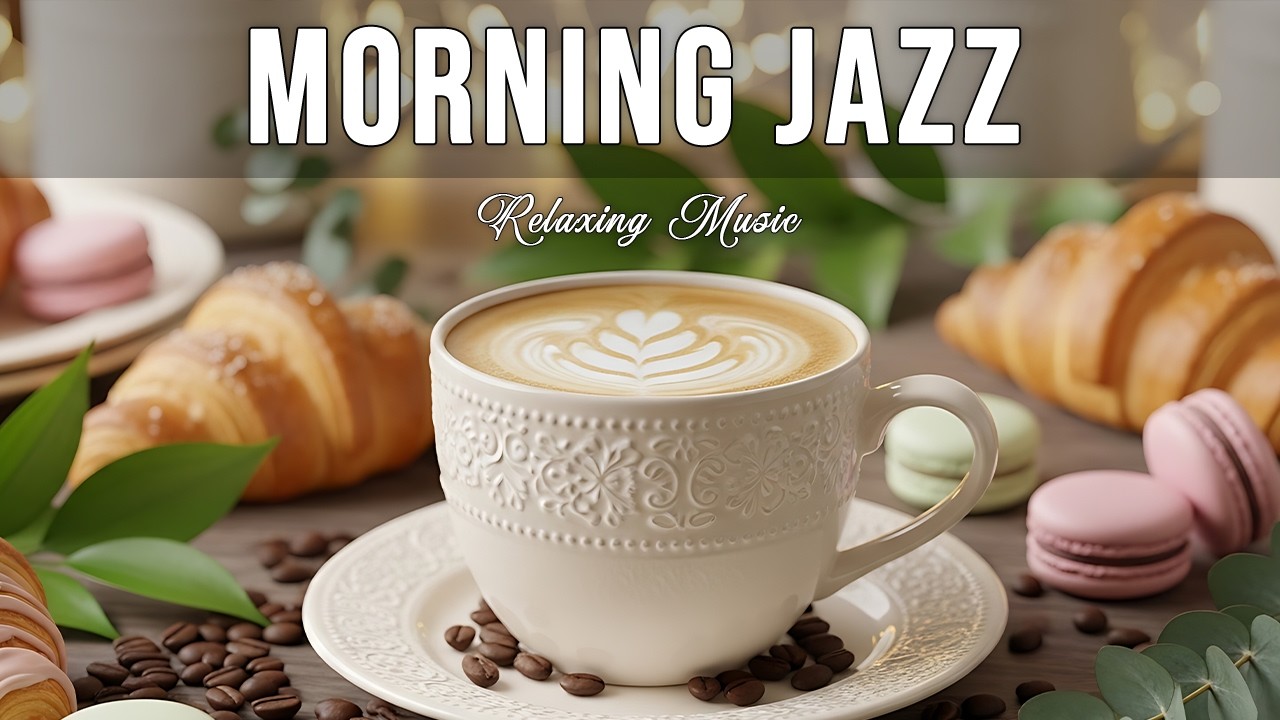 Morning Jazz ☕ Light Cafe Background & Delicate Bossa Nova Piano for Study & Work