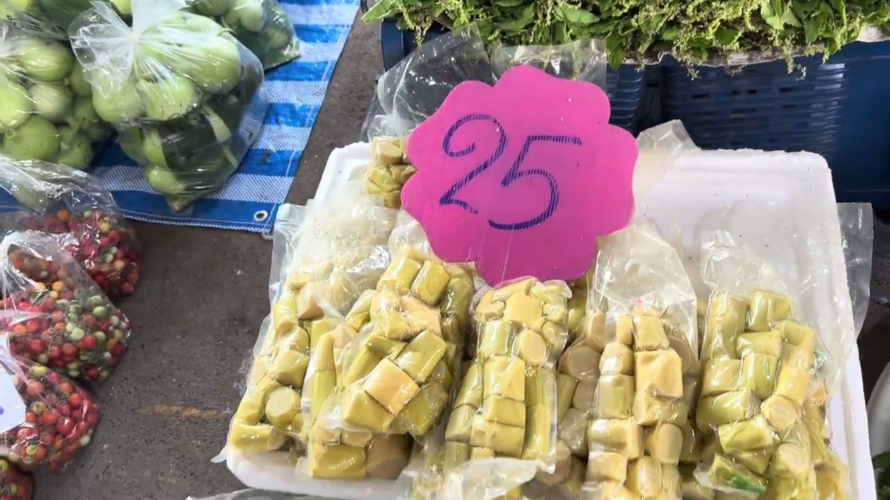 “ตลาดค้าผักสดท้ายรถผักหมุนเวียนที่ใหญ่และเยอะที่สุด”สดจากไร่ใหม่จากสวนทุกวันตลาดไทเปิดให้บริการ24ช.ม
