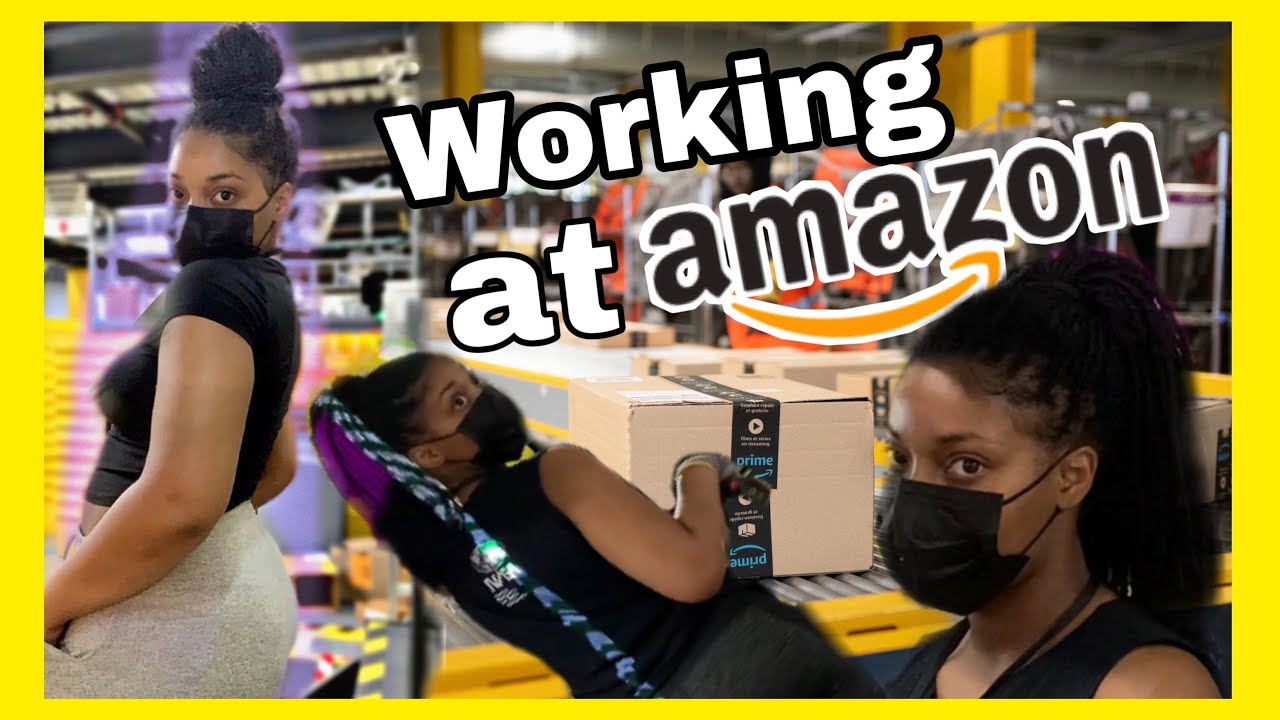 VLOG 6: COME TO WORK WITH ME | Working at amazon | Inbound Stow | Problem Solve |