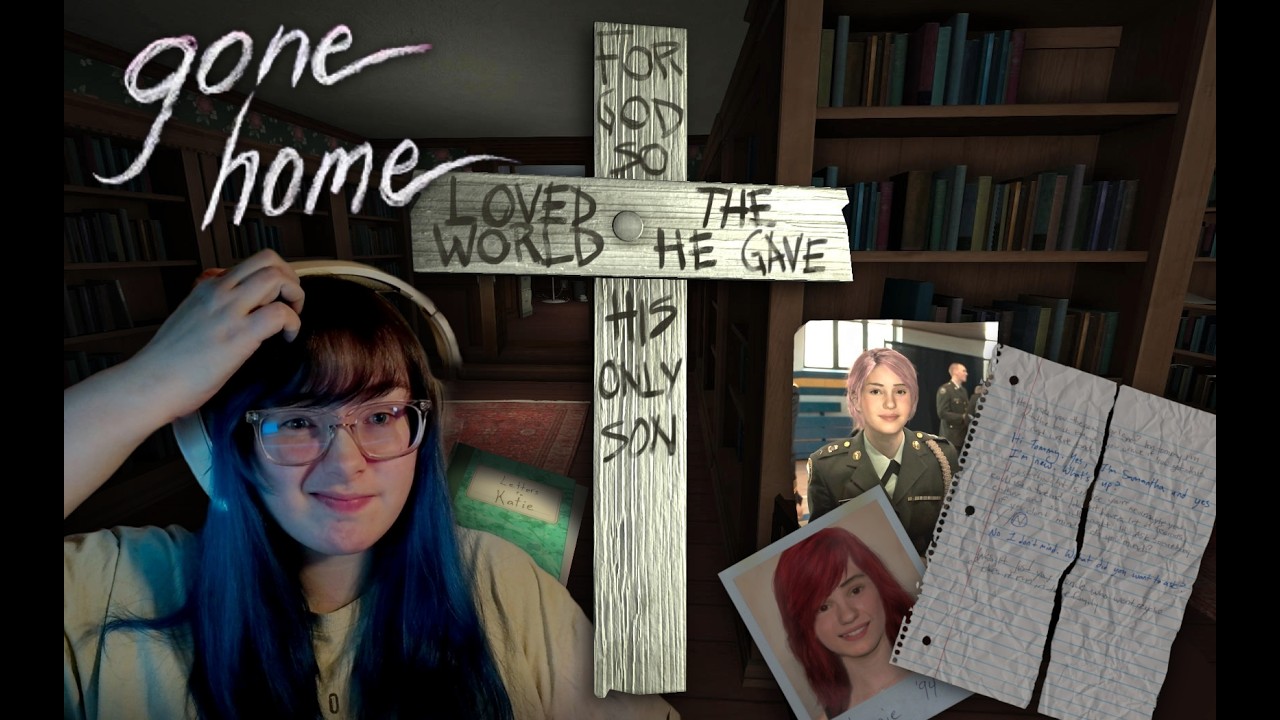 I'M HOME BUT...WHERE IS EVERYONE??? | Gone Home