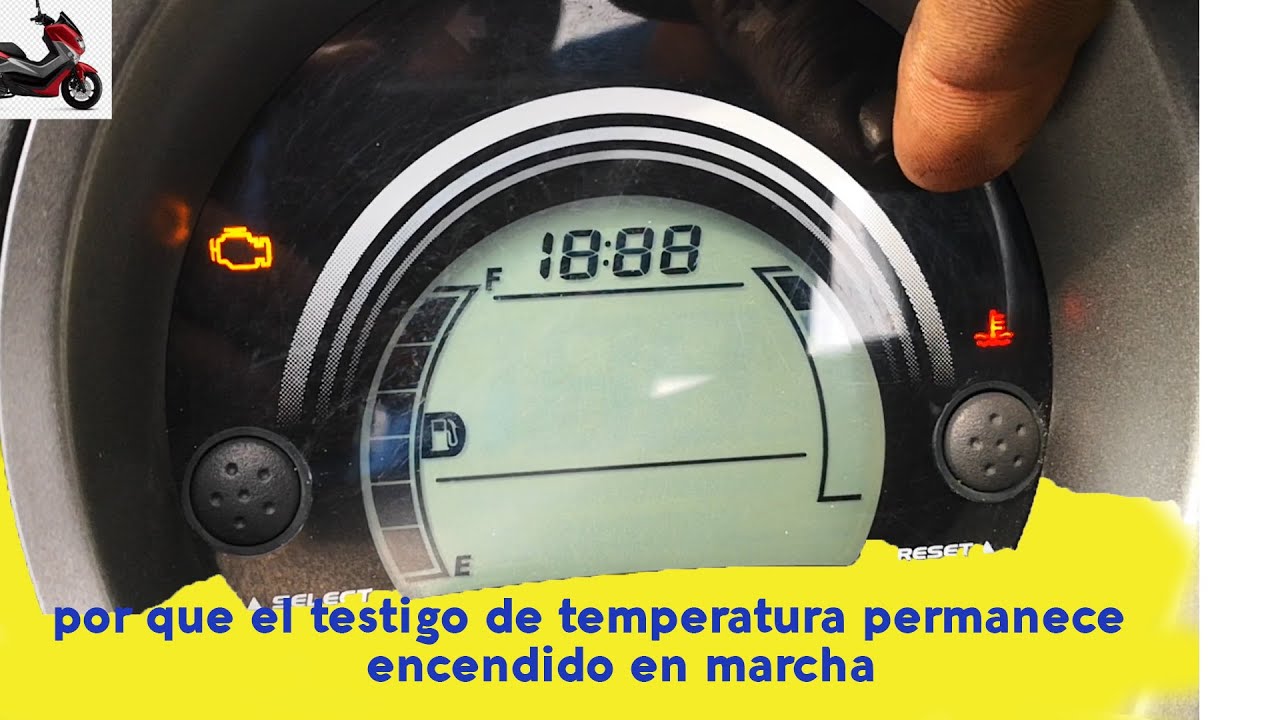 NMAX - REVISION DEL TESTIGO DE TEMPERATURA