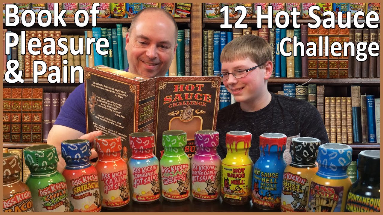 12 Hot Sauce Challenge, Book Of Pleasure & Pain : Crude Brothers