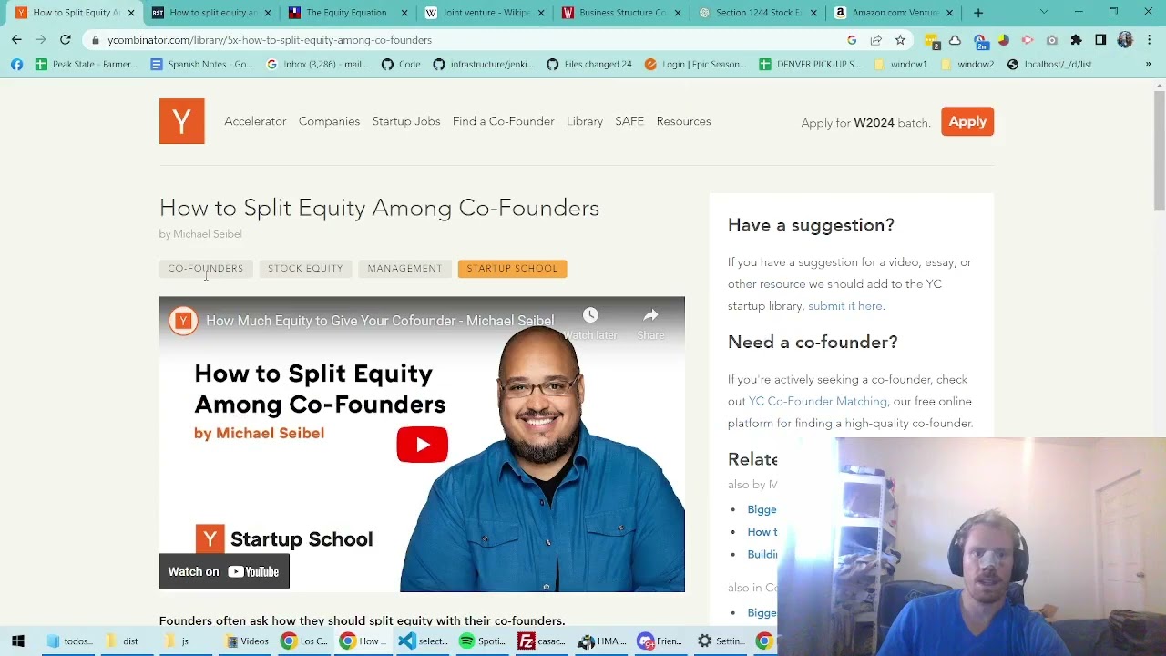 How to decide on co-founder equity splits