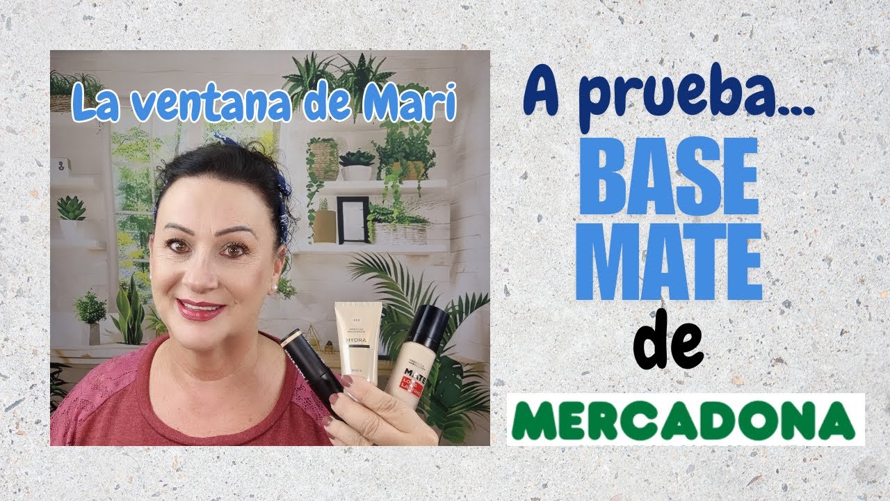 A PRUEBA... BASE MATE DE MERCADONA.