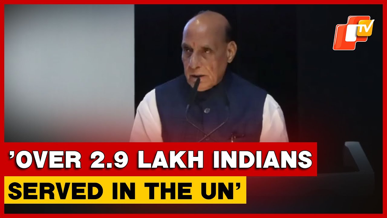 Defence Minister Rajnath Singh Highlights India&rsquo;s Role In UN Peacekeeping Missions