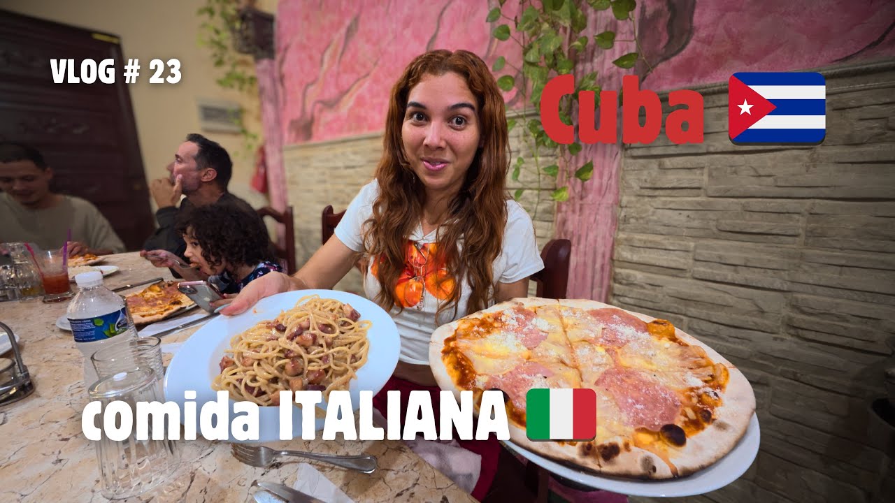 Fuimos al MEJOR RESTAURANTE ITALIANO de Camagüey | vimos el nacimiento de JESÚS | VLOGMAS-23