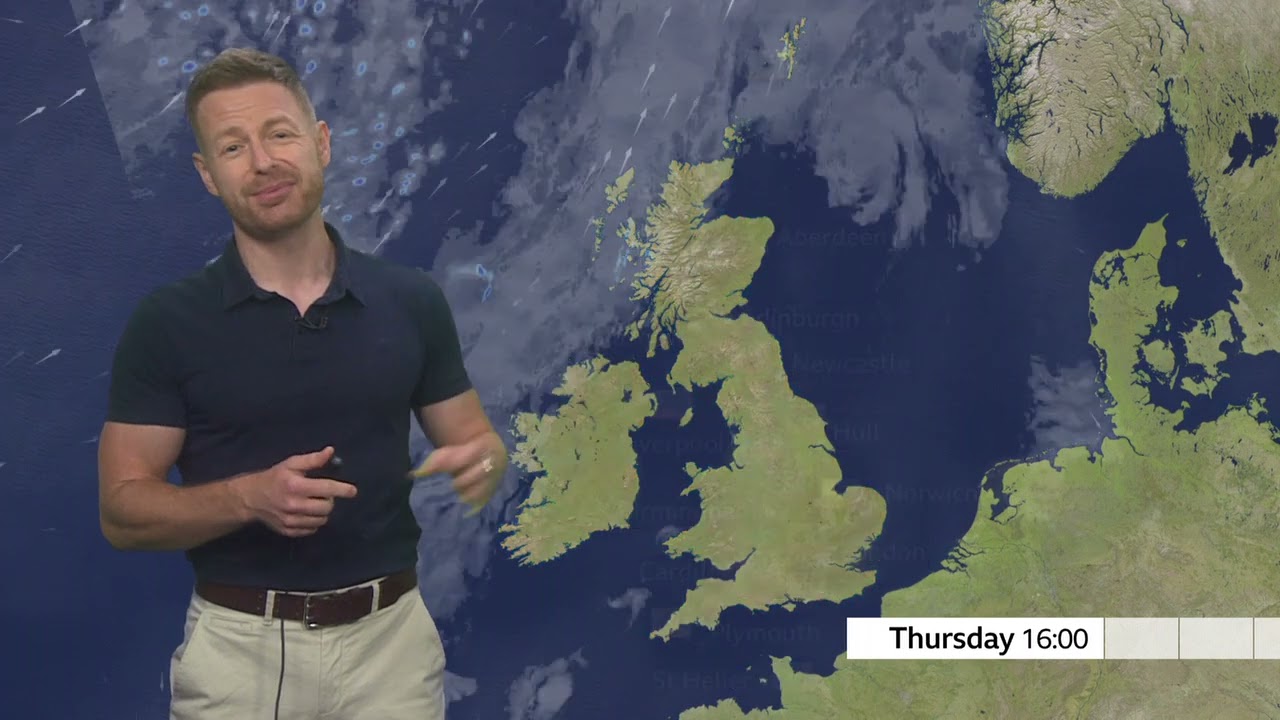 BBC Weather today in UK -  July 9th, 2026