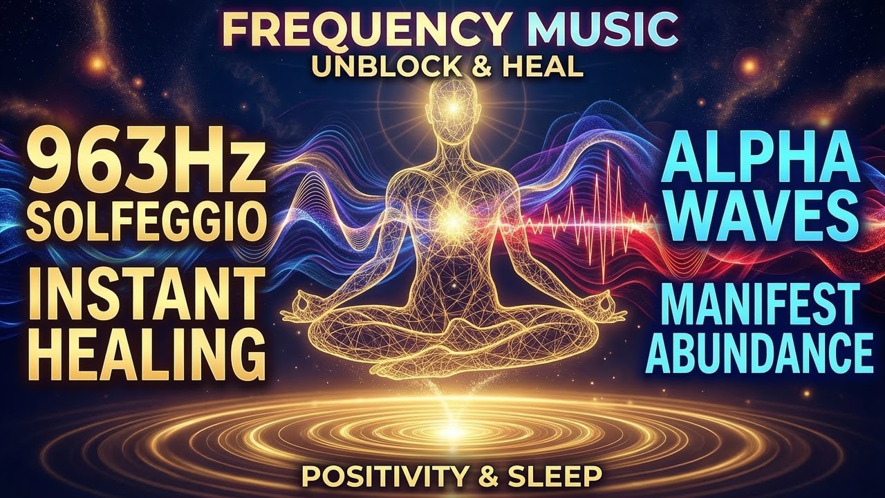 528Hz Quantum Field Healing | DNA Repair & Stress Relief Frequency Meditation
