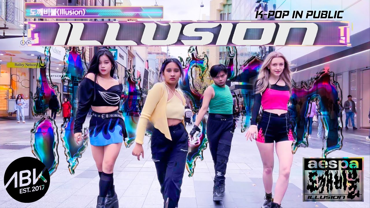 [K-POP IN PUBLIC] aespa (에스파) - Illusion (도깨비불) Dance Cover by ABK Crew from Australia