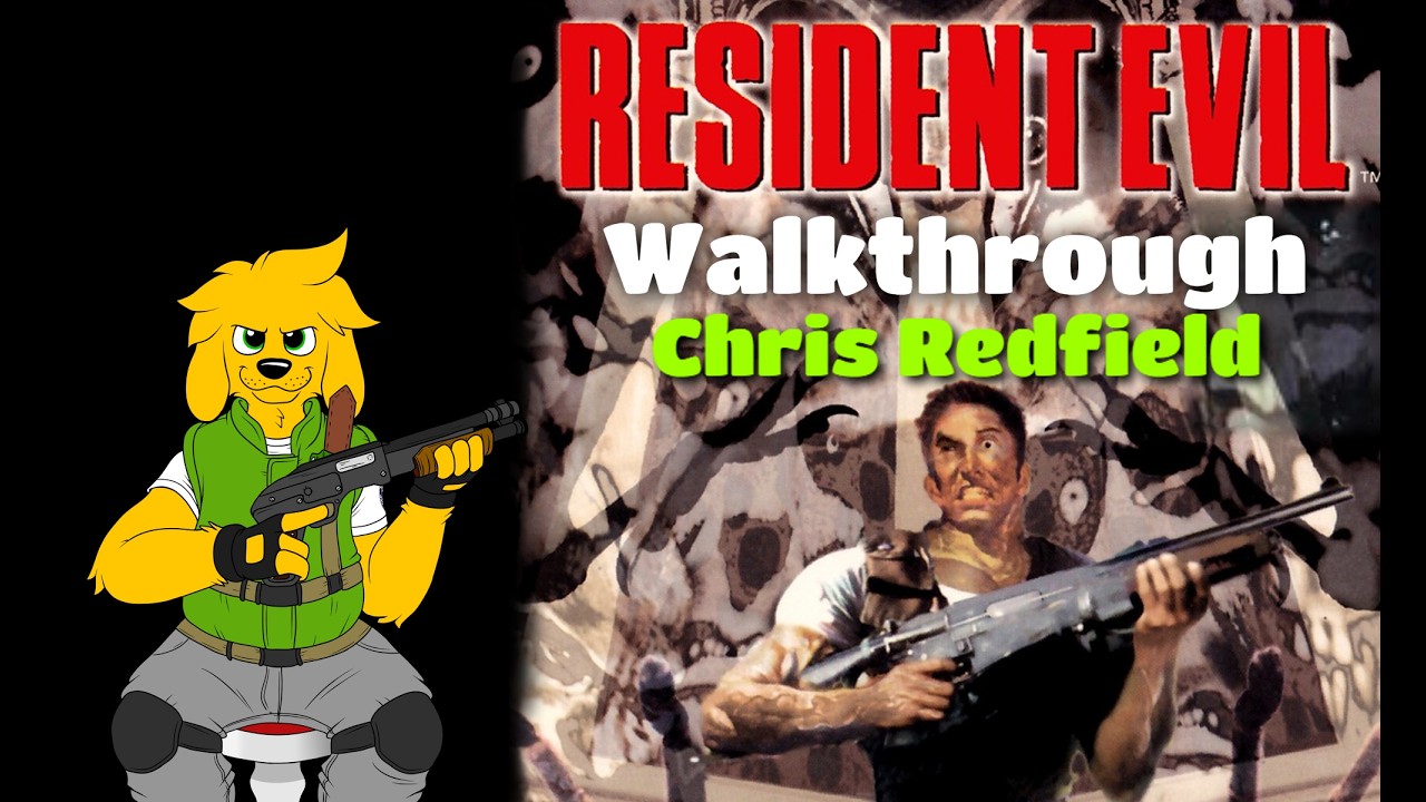 RESIDENT EVIL (Chris Redfield) - [1996 - PS1] - No Commentary
