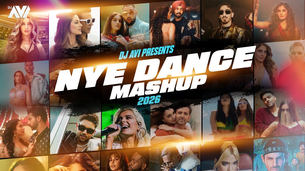 NYE Dance Mashup 2026 | Dj Avi | Sukhen Visual | New Year Special Party Mashup