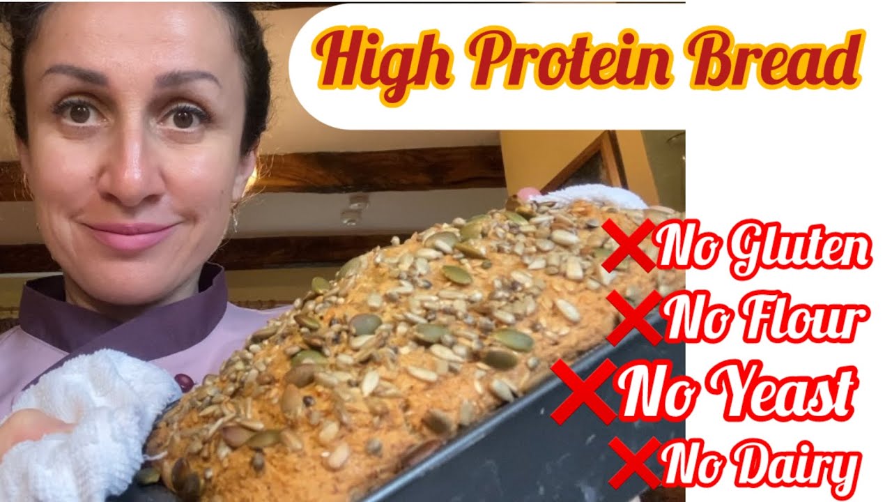 Gluten-Free Quinoa &Red Lentil Bread with Psyllium – No Flour, No Eggs, No Yeast! 