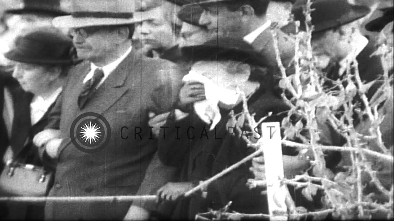 President of Israel and leader of world Zionism, Dr Chaim Weizmann passes away in...HD Stock Footage