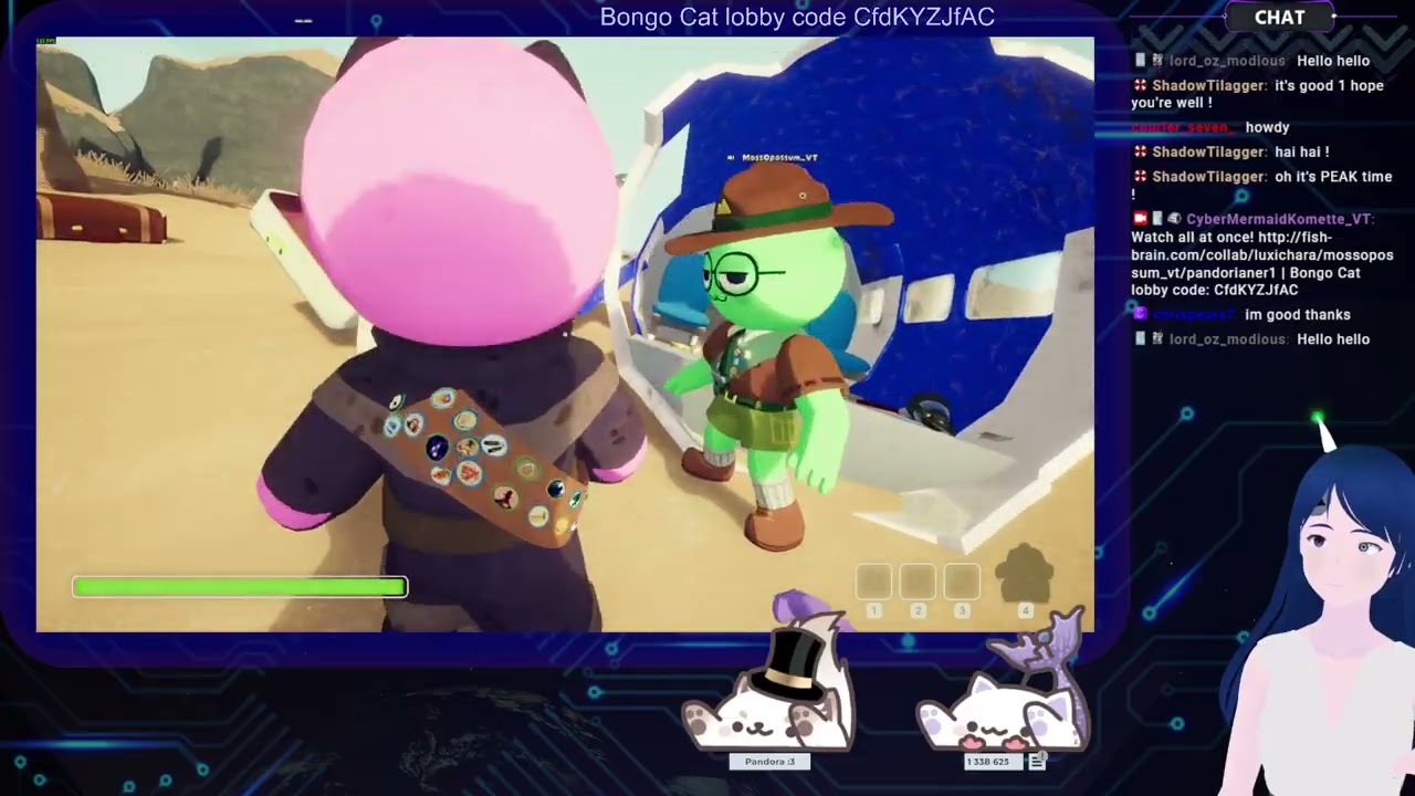 PEAK w/ @LuxiChara, @MossOpossum_VT, and Pandorianer1! Can we peak before my Clocktower game starts?