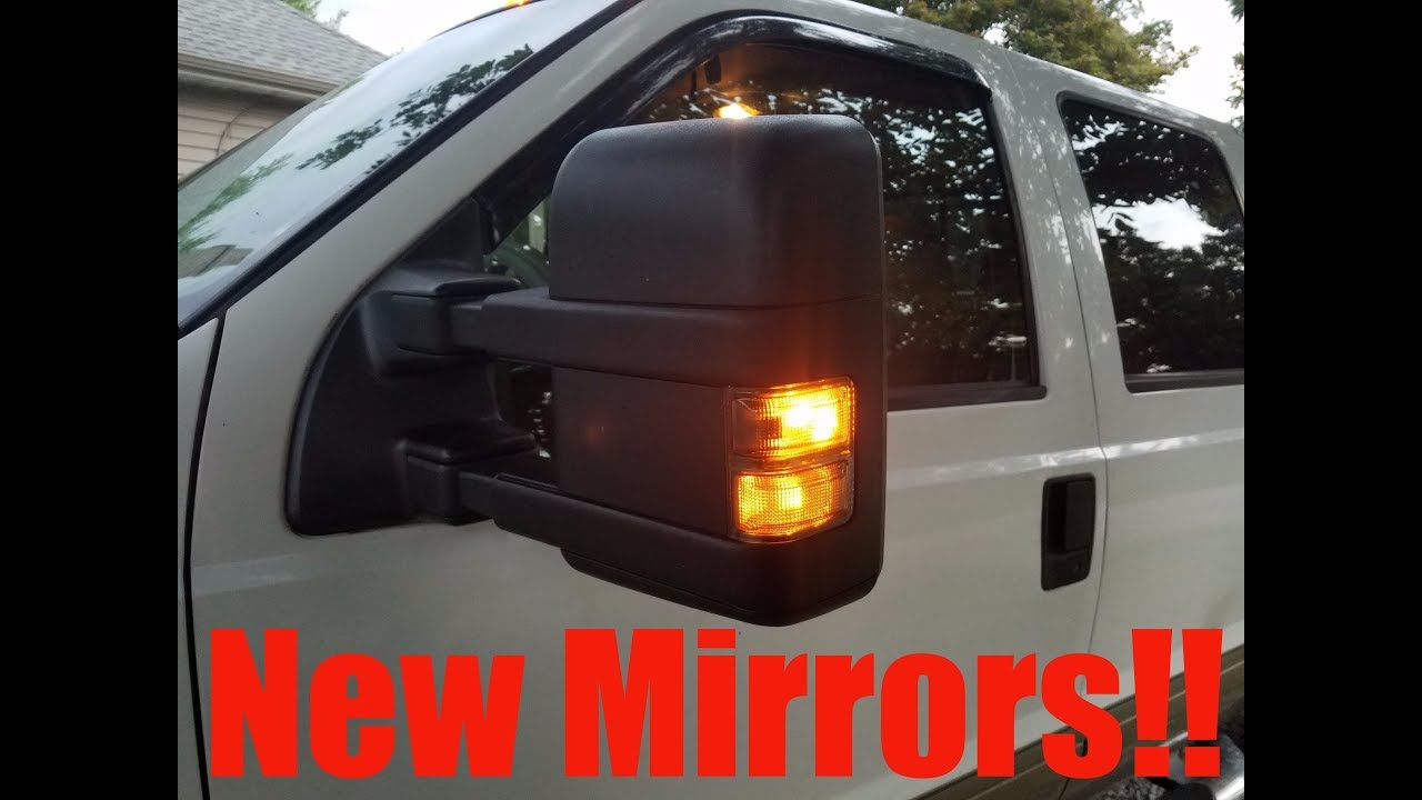 Awesome New F250 Yitamotor mirrors (LED, HEAT)
