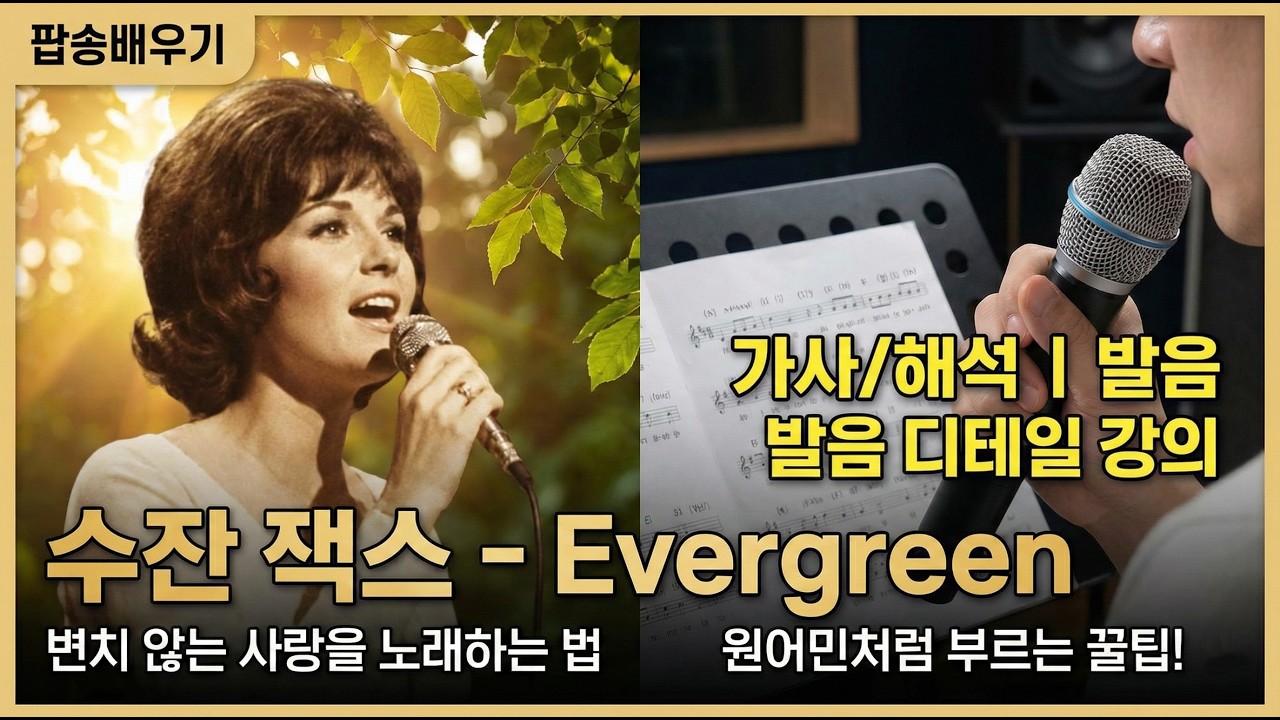 [팝송배우기] Susan Jacks - Evergreen(수잔잭스, 에버그린) 가사/해석 | 