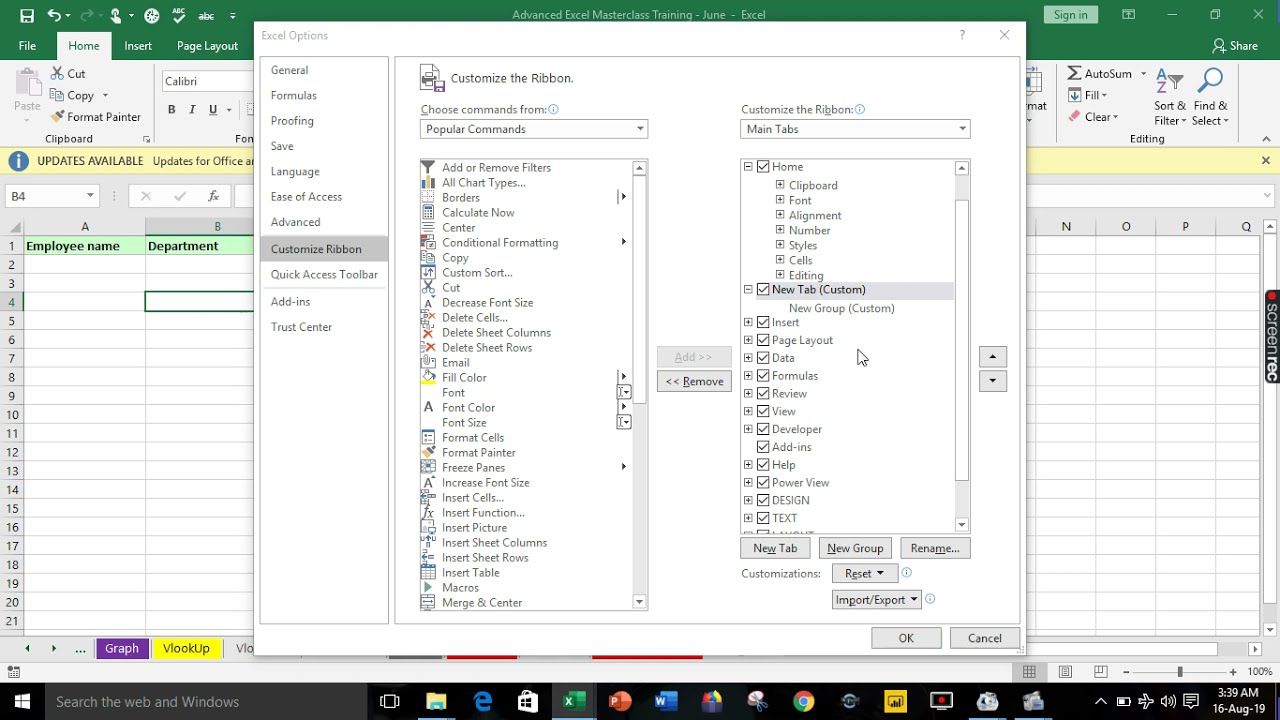 Using Form For Data Capturing In Excel
