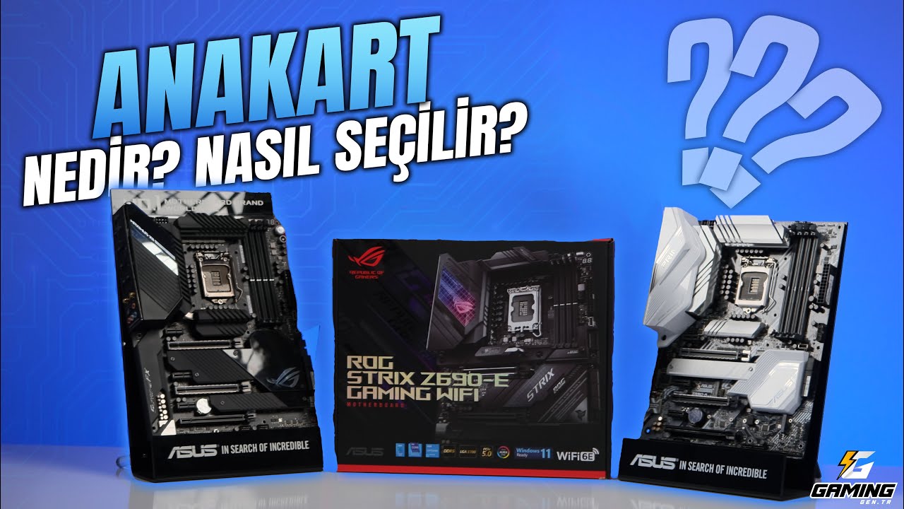 Anakart Se&ccedil;erken Nelere Dikkat Edilir
