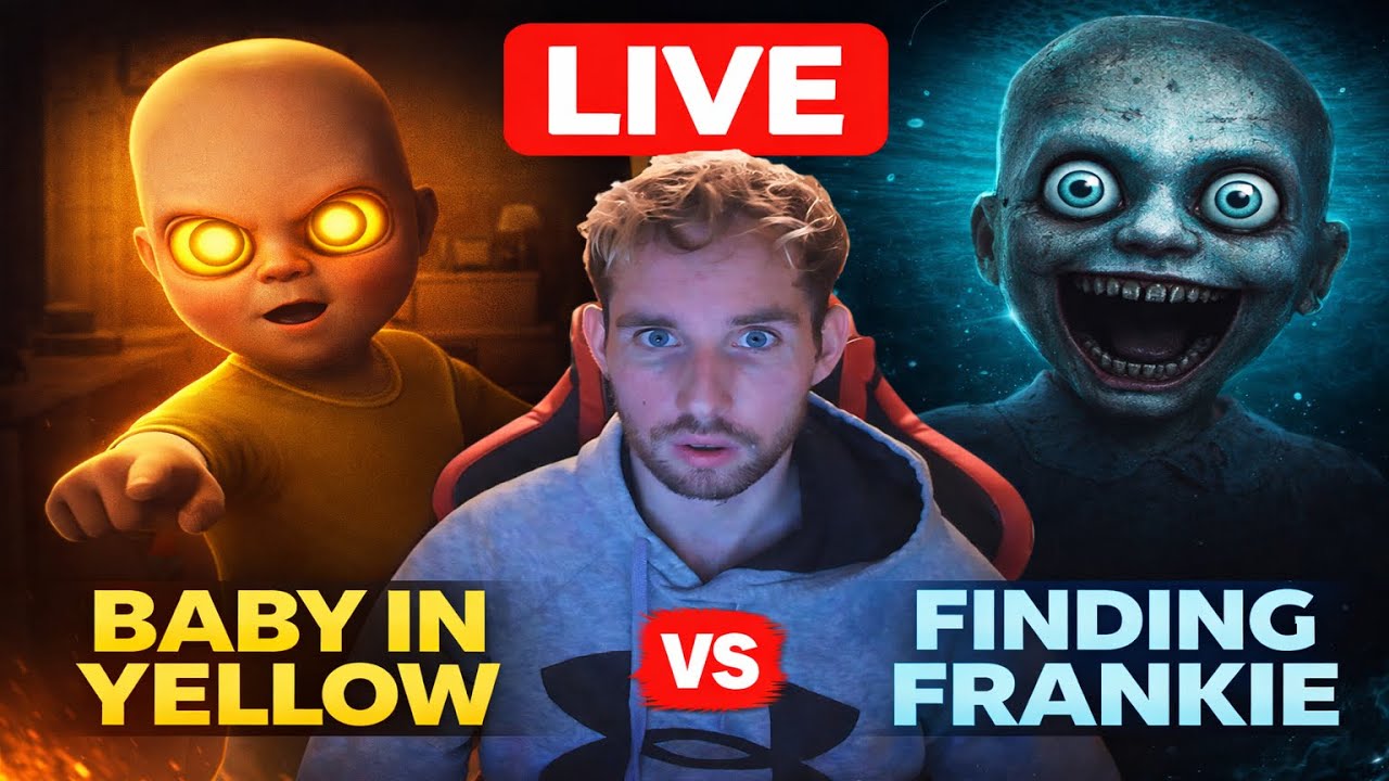 Je pensais passer une soirée tranquille… GROSSE ERREUR 😱 (Baby in Yellow & Finding Frankie)