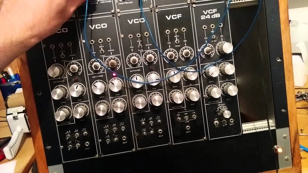 Elektor Formant vintage modular analog Synthesizer