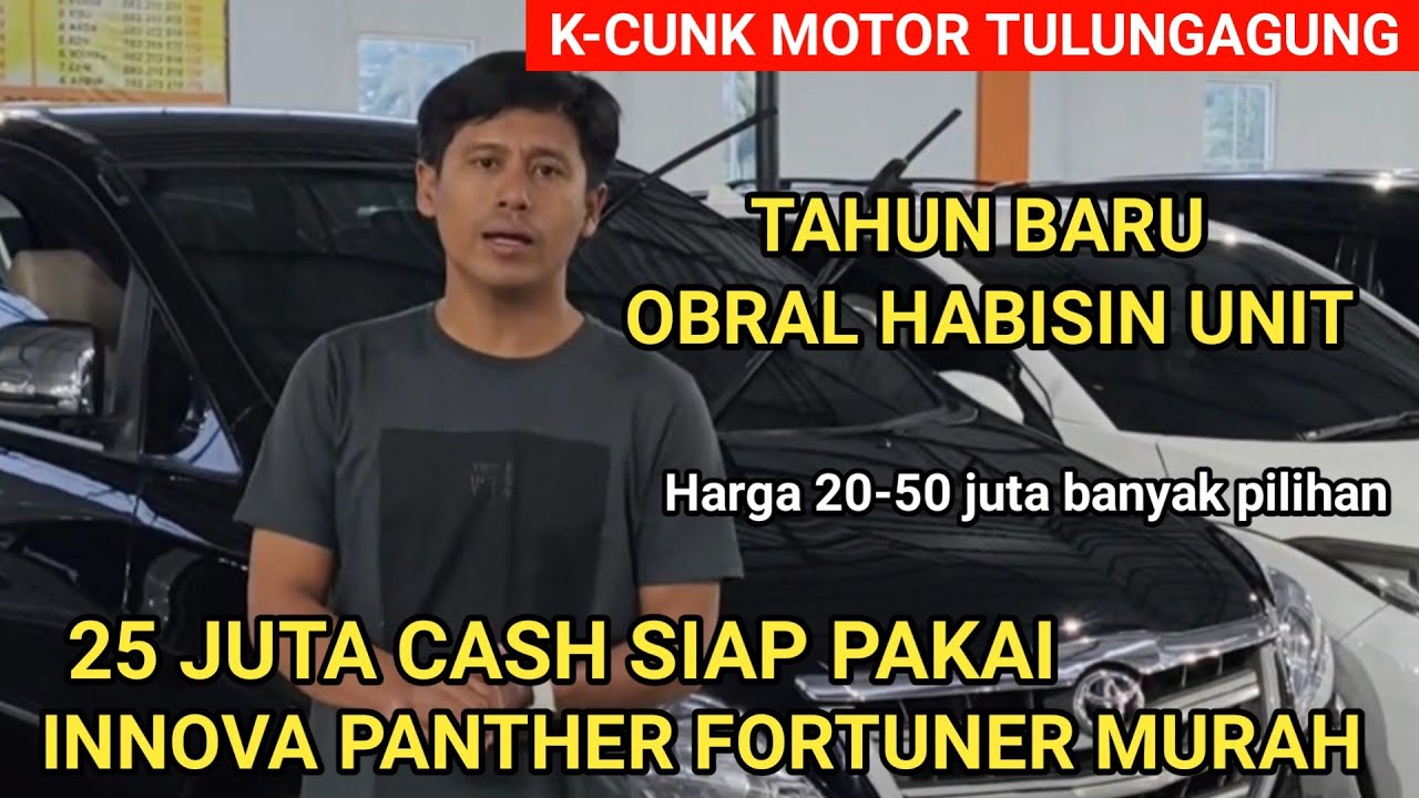 Obral tahun baru 25 juta cash‼️Review mobil murah dikcunk motor tulungagung