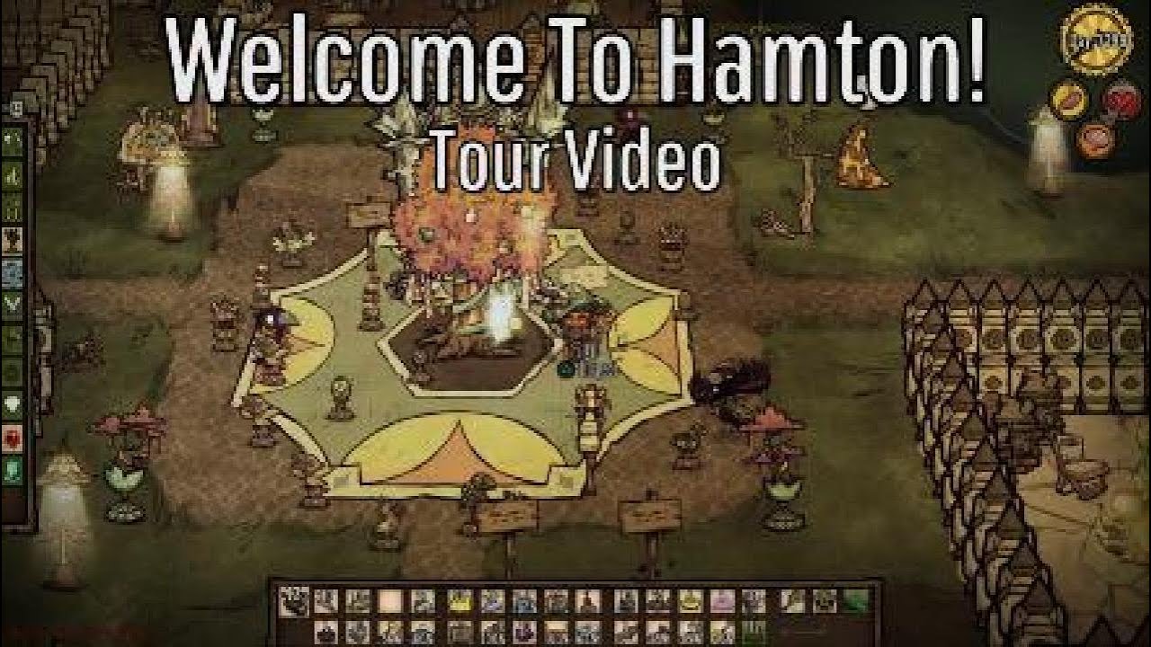 Don't Starve Together PS4/PS5: Welcome To Hamton! Day 7400+ Megabase Tour! (Part 1/2 - Surface)