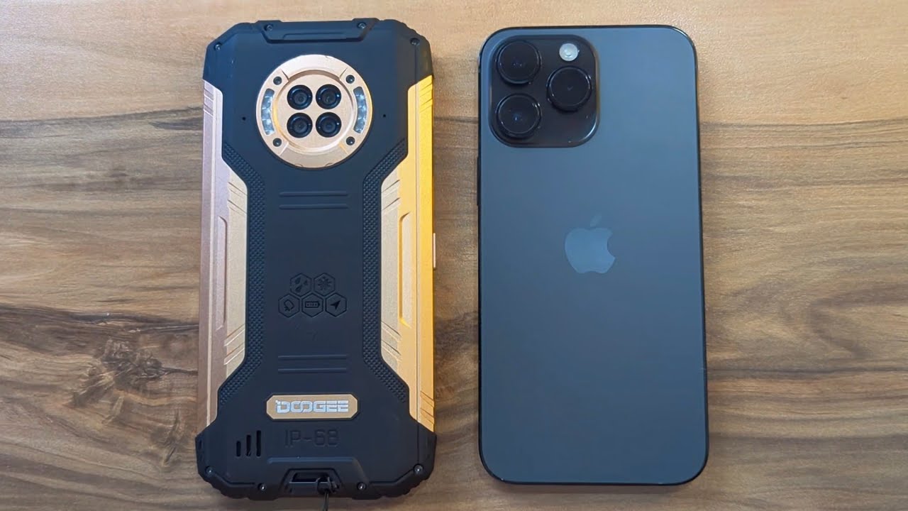iPhone 14 Pro Max vs DooGee S96 GT