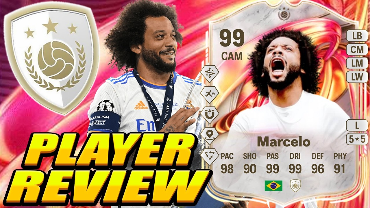 ЛУЧШИЙ ЛЕВЫЙ ЗАЩИТНИК В ИСТОРИИ ВЕРНУЛСЯ! 🇧🇷👑🔥 Обзор кумира Марсело в FUTTIES 99! ЛУЧШИЙ ЛЗ В FC ...