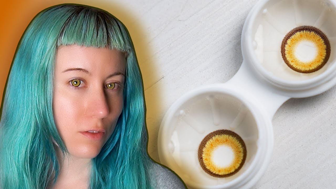 Contact Lenses Review: Princess Pinky KiRei Yellow