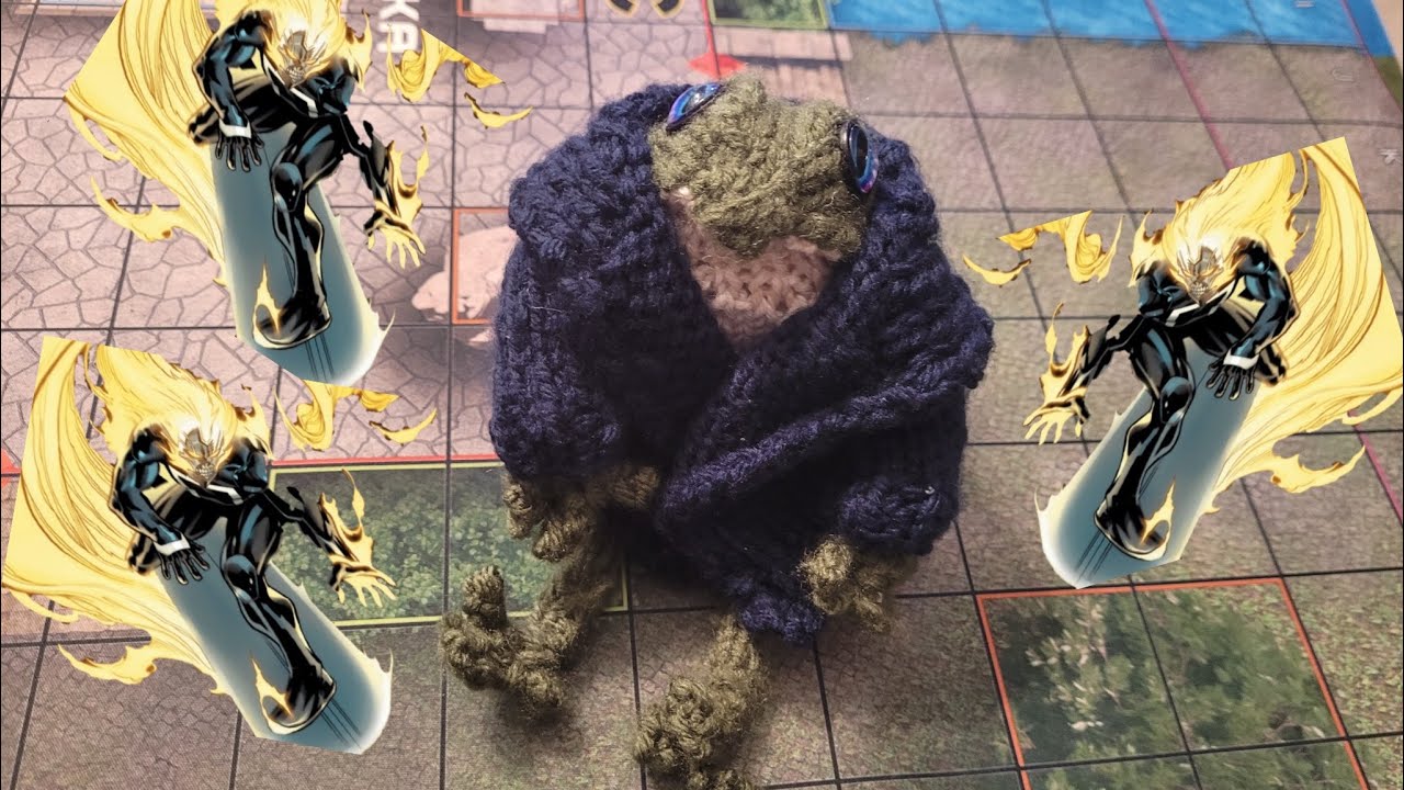 Heroclix Championclix open Qualifier Game 2 Kamo VS Ghost Surfer