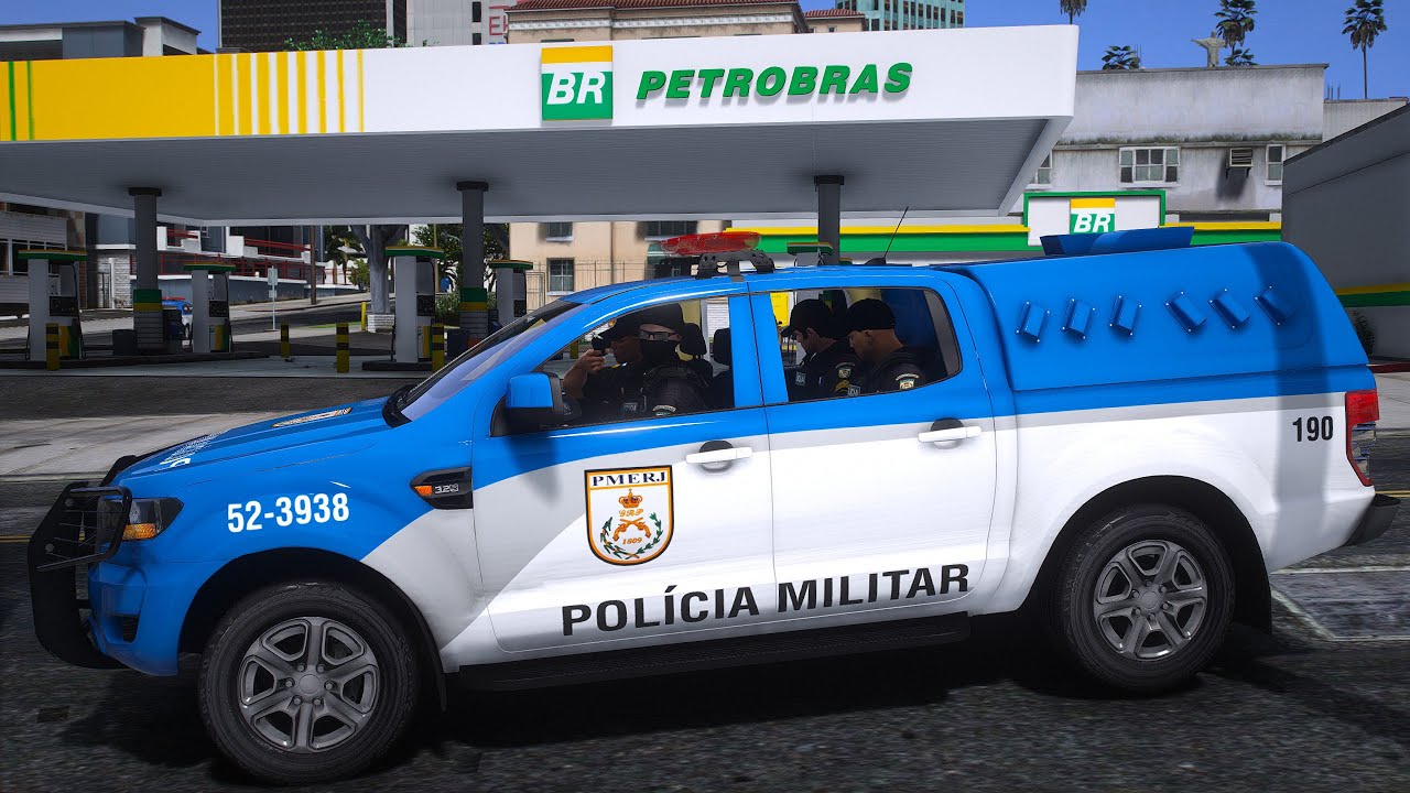 FUI BALEADO DURANTE UMA OCORRÊNCIA PMERJ  | GTA 5 POLICIAL