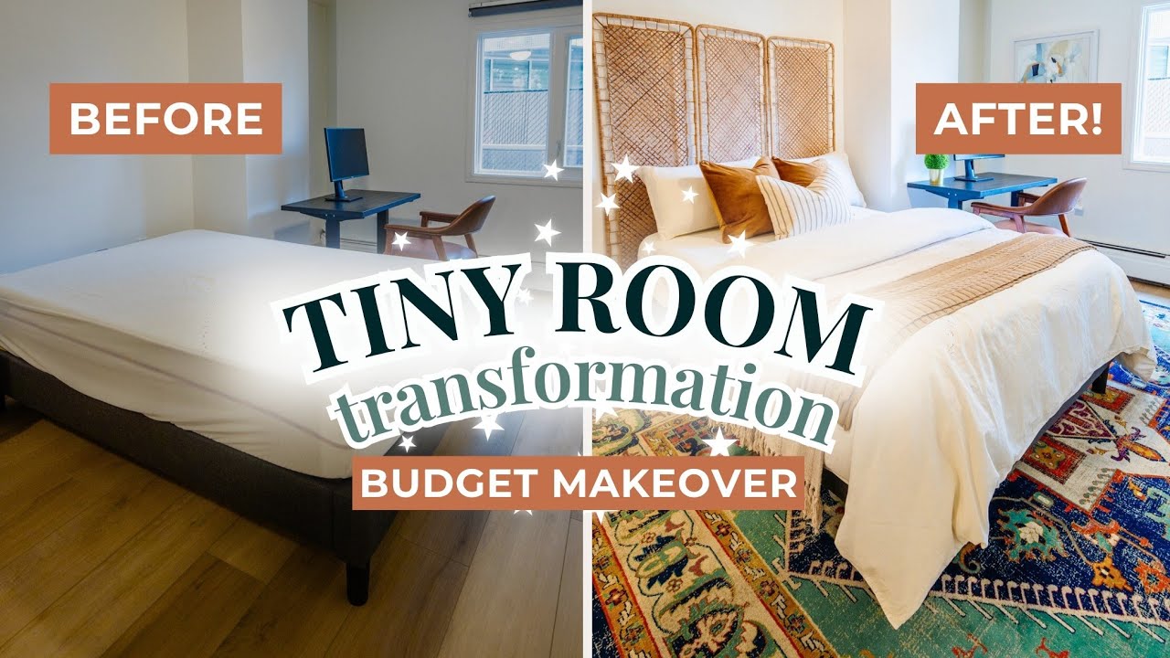 Tiny Bedroom Makeover to Help SELL My Brother’s Condo!